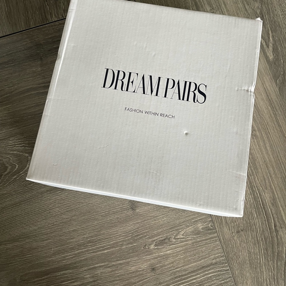 Dream Pairs Grey Mid-Thigh Boots - Picture 3 of 12